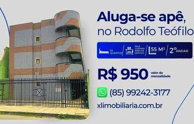 Imagem: O apartamento possui 2 Dormitórios, 1 Banheiro, 55m² de Área