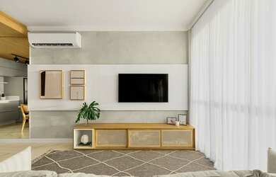 Imagem: O apartamento possui 2 Dormitórios, 2 Banheiros, 1 Vaga na