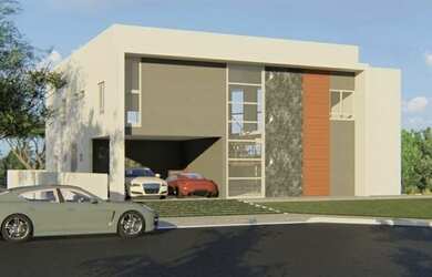 Imagem: A casa em condomínio possui 5 Dormitórios, 5 Banheiros, 4