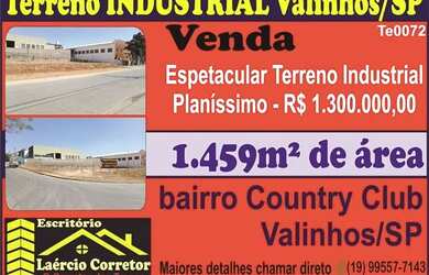 Imagem: O terreno possui 1.459m² de Área e está localizado em Chácaras