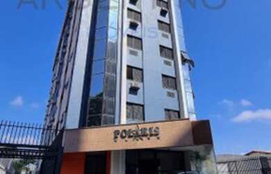 Imagem: O apartamento possui 1 Dormitório, 1 Banheiro, 1 Vaga na garagem