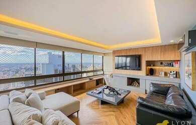 Imagem: O apartamento possui 3 Dormitórios, 5 Banheiros, 187m² de