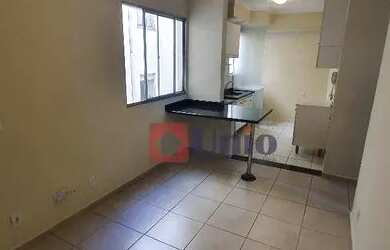 Imagem: O apartamento possui 2 Dormitórios, 1 Banheiro, 1 Vaga na garagem