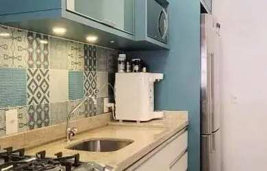 Imagem: O apartamento possui 2 Dormitórios, 2 Banheiros, 1 Vaga na