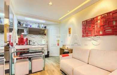 Imagem: O studio possui 1 Dormitório, 1 Banheiro, 1 Vaga na garagem