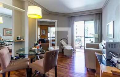 Imagem: O apartamento para alugar possui 1 Dormitório, 2 Banheiros