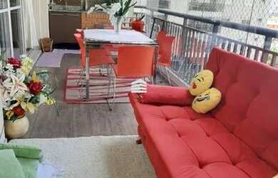 Imagem: O apartamento possui 4 Dormitórios, 5 Banheiros, 2 Vagas na