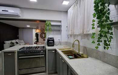 Imagem 6: Gonzaga- Frente, 3 dormitórios AE, 3 suites, dep empregada, garagem