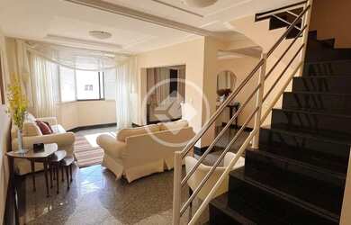 Imagem: O apartamento na cobertura possui 3 Dormitórios, 4 Banheiros