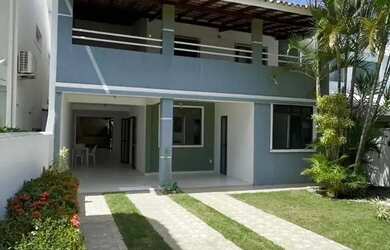 Imagem: A casa em condomínio possui 4 Dormitórios, 3 Banheiros, 4