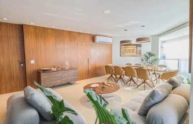 Imagem: O apartamento possui 5 Dormitórios, 5 Banheiros, 5 Vagas na