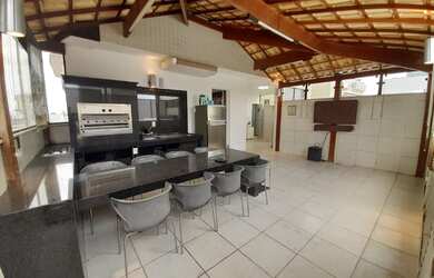 Imagem: O apartamento na cobertura possui 4 Dormitórios, 4 Banheiros