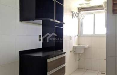 Imagem: O apartamento possui 1 Dormitório, 3 Banheiros, 1 Vaga na garagem