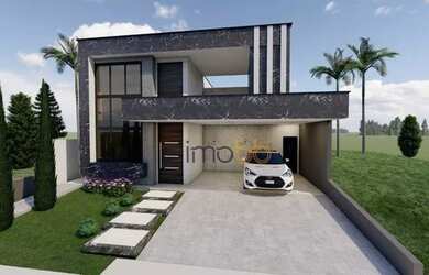 Imagem: A casa em condomínio possui 3 Dormitórios, 5 Banheiros, 2