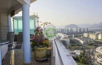 Imagem: O apartamento na cobertura possui 2 Dormitórios, 4 Banheiros