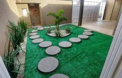 Imagem: A casa possui 3 Dormitórios, 4 Banheiros, 2 Vagas na garagem