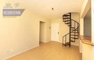 Imagem 3: Cobertura em Bom Fim. Churrasqueira, Lareira, 1 Vaga na garageme1 Dormitório