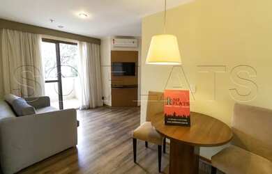 Imagem 4: Flat para locação no Quality Alvorada contendo 52m², 2 dormitórios...