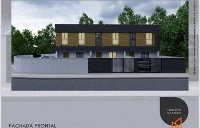 Imagem: A casa possui 2 Dormitórios, 1 Banheiro, 2 Vagas na garagem