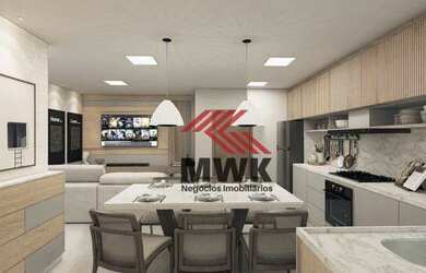 Imagem: O apartamento possui 3 Dormitórios, 1 Banheiro, 1 Vaga na garagem