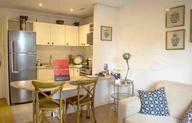 Imagem: O studio possui 1 Dormitório, 1 Banheiro, 1 Vaga na garagem