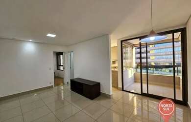 Imagem: O apartamento possui 1 Dormitório, 1 Banheiro, 1 Vaga na garagem