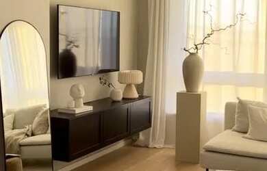 Imagem: O apartamento possui 1 Dormitório, 1 Banheiro, 34m² de Área