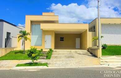 Imagem: A casa em condomínio possui 3 Dormitórios, 3 Banheiros, 4