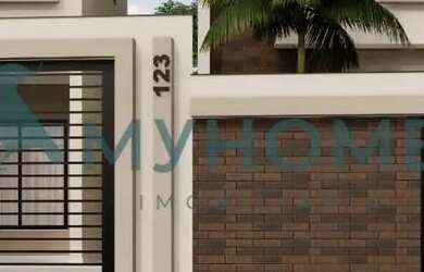 Imagem: A casa possui 2 Dormitórios, 1 Banheiro, 1 Vaga na garagem