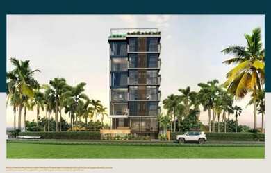 Imagem: O apartamento possui 1 Dormitório, 1 Banheiro, 1 Vaga na garagem