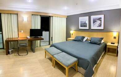 Imagem: O quarto possui 1 Dormitório, 1 Vaga na garagem e está localizado