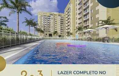 Imagem: O apartamento possui 2 Dormitórios, 2 Banheiros, 1 Vaga na