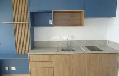 Imagem: O apartamento possui 1 Dormitório, 1 Banheiro, 33m² de Área