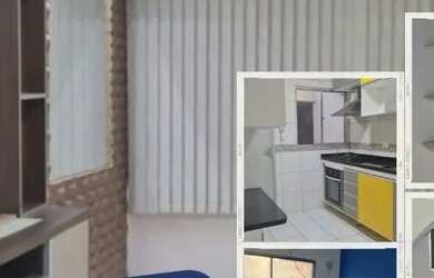 Imagem: A casa em condomínio possui 3 Dormitórios, 2 Banheiros, 1