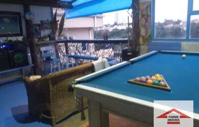 Imagem: A casa possui 3 Dormitórios, 5 Banheiros, 3 Vagas na garagem