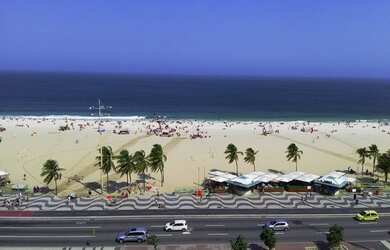 Imagem 1: Copacabana Av. Atlântica Luxuoso apartamento de frente para o mar