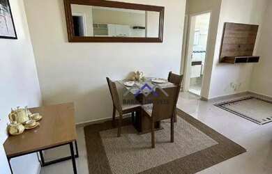 Imagem: O apartamento possui 2 Dormitórios, 1 Banheiro, 2 Vagas na