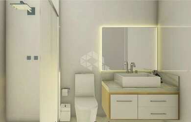 Imagem 7: Apartamento de 02 dormitório com sacada e churrasqueira na planta à...