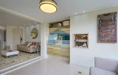 Imagem: O apartamento possui 3 Dormitórios, 5 Banheiros, 3 Vagas na