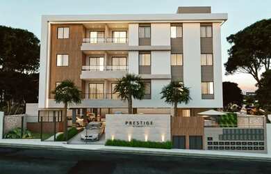 Imagem: O apartamento possui 1 Dormitório, 1 Banheiro, 1 Vaga na garagem