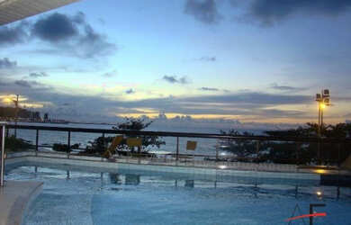 Imagem: O apartamento possui 1 Dormitório, 1 Banheiro, 1 Vaga na garagem