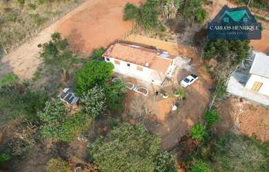 Imagem: A chácara possui 84m² de Área e está localizado em Pedra