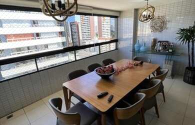 Imagem 2: Apartamento alto padrão de tres suites, varanda gourmet e vista mar a...