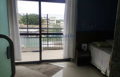 Imagem: O apartamento na cobertura possui 4 Dormitórios, 2 Banheiros