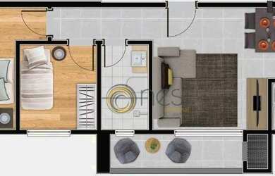 Imagem 5: Apartamento à venda, 50 m² por R$ 171.211,16 - Maracanã - Colombo/PR