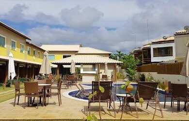 Imagem: A casa em condomínio possui 3 Dormitórios, 4 Banheiros, 72m²