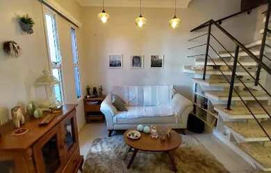 Imagem: A casa em condomínio possui 3 Dormitórios, 2 Banheiros, 2