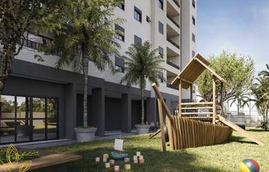 Imagem: O apartamento possui 2 Dormitórios, 2 Banheiros, 1 Vaga na