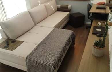 Imagem: O apartamento possui 2 Dormitórios, 2 Banheiros, 1 Vaga na