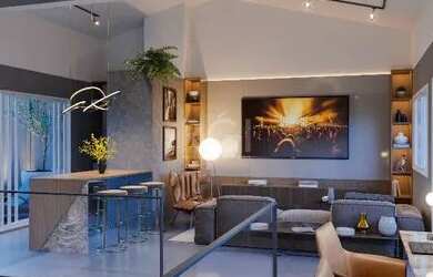 Imagem: A casa em condomínio possui 4 Dormitórios, 5 Banheiros, 2